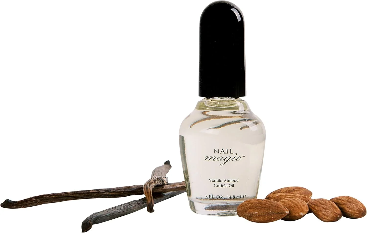 روغن کوتیکول ناخن با رایحه وانیل بادام - روغن طبیعی برای کوتیکول، سلامت ناخن، ناخن های قوی تر - 15 میلی لیتر