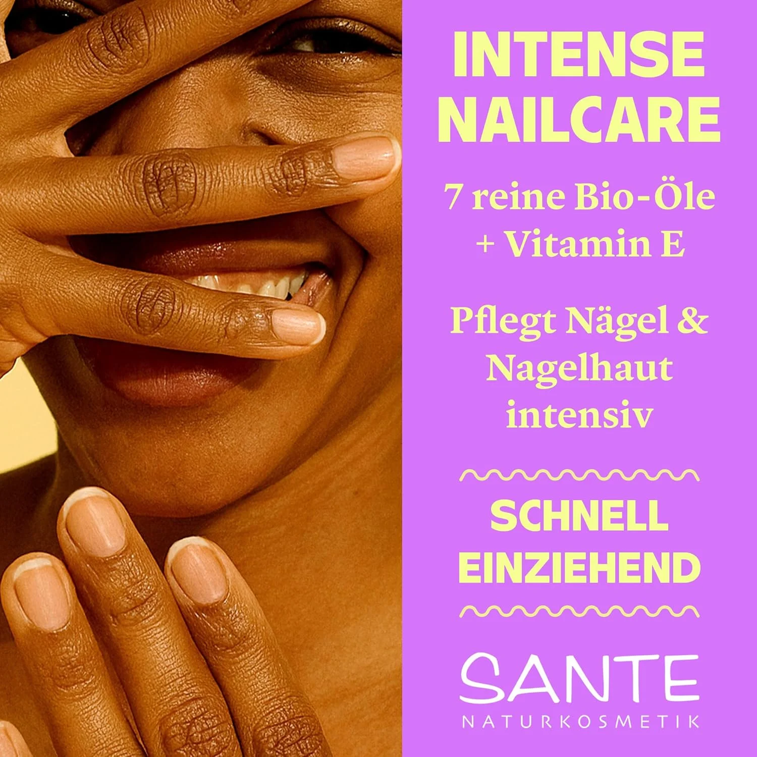 روغن ناخن و کوتیکول سانته ناتورکازمتیک، روغن مراقبت از ناخن برای ناخن ها و کوتیکول ها، حاوی روغن های ارگانیک و ویتامین E، وگان، 15 میلی لیتر