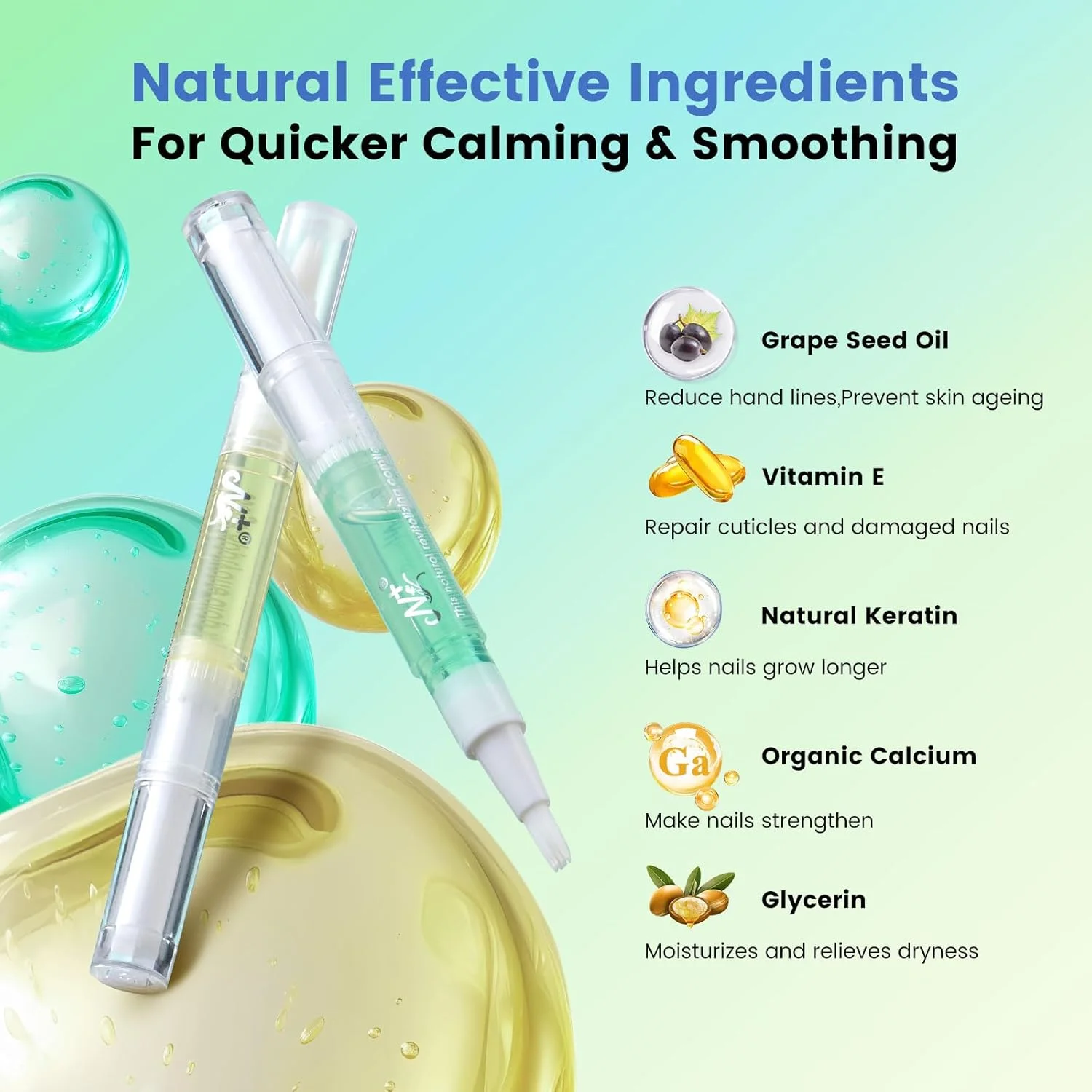 قلم روغن کوتیکول ناخن: بسته 18 عددی قلم مراقبت از ناخن - قلم مراقبت از کوتیکول ناخن - روغن کوتیکول برای ترمیم ناخن های ترک خورده و خشک و ترمیم ناخن قلم روغن کوتیکول ناخن: بسته 18 عددی قلم مراقبت از ناخن - قلم مراقبت از کوتیکول ناخن - روغن کوتیکول برای ترمیم ناخن های ترک خورده و خشک و ترمیم ناخن