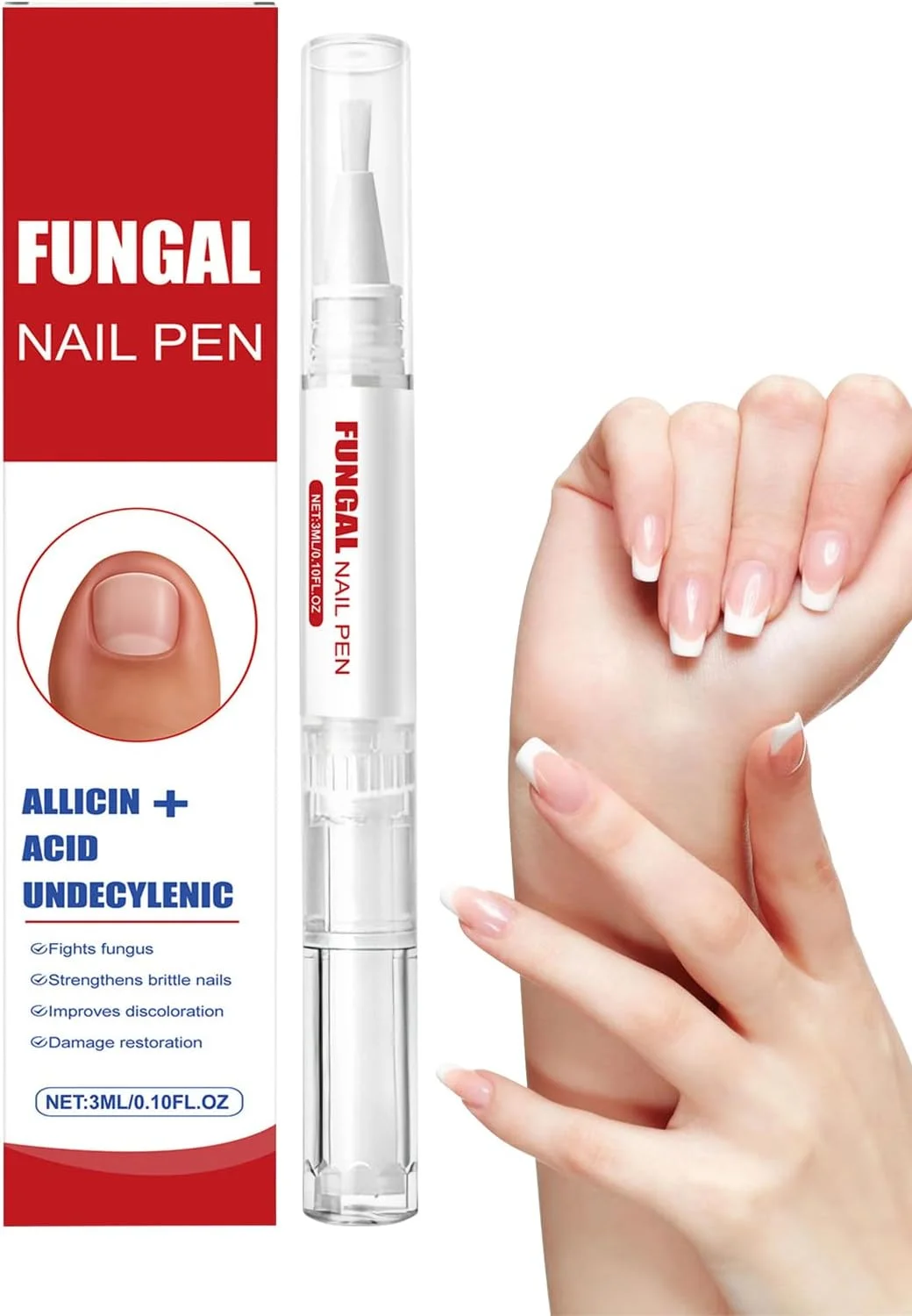 روغن تقویت کننده ناخن - نرم کننده طبیعی | قلم روغن کوتیکول ناخن، برای ناخن های دست، مناسب برای استفاده خانگی، بانوان، آقایان و بزرگسالان