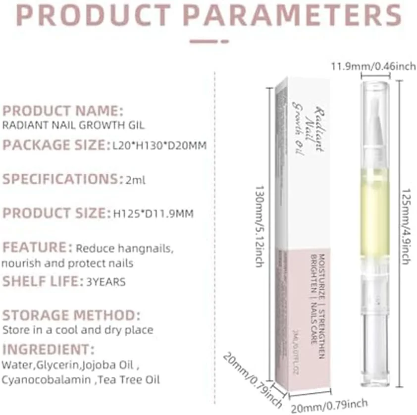 قلم لاک ناخن، قلم روغن کوتیکول، ترمیم و مرطوب کننده مراقبت از ناخن، قابل حمل خانگی، تقویت رشد و استحکام ناخن قلم لاک ناخن، قلم روغن کوتیکول، ترمیم و مرطوب کننده مراقبت از ناخن، قابل حمل خانگی، تقویت رشد و استحکام ناخن