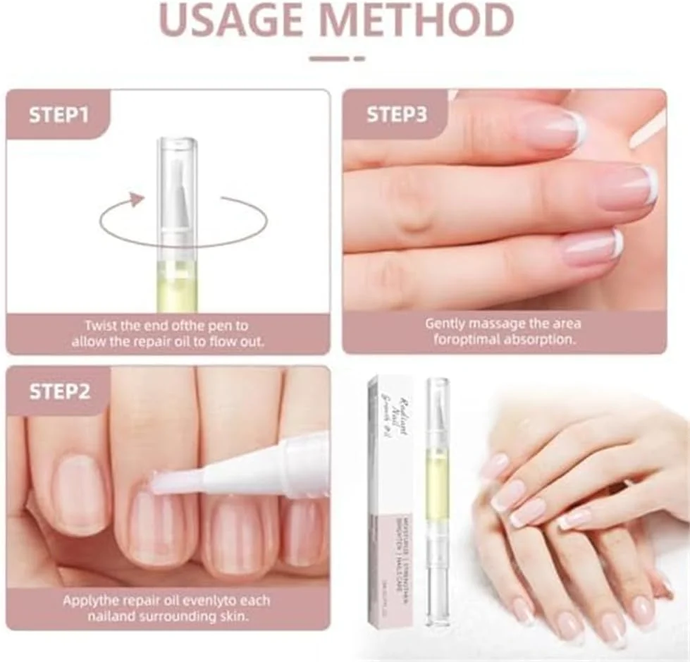 قلم لاک ناخن، قلم روغن کوتیکول، ترمیم و مرطوب کننده مراقبت از ناخن، قابل حمل خانگی، تقویت رشد و استحکام ناخن قلم لاک ناخن، قلم روغن کوتیکول، ترمیم و مرطوب کننده مراقبت از ناخن، قابل حمل خانگی، تقویت رشد و استحکام ناخن