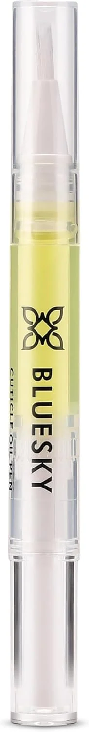 قلم روغن کوتیکول آبرسان بلواسکای، مرطوب کننده و نرم کننده کوتیکول های خشک، درمان دست و ناخن با روغن بادام شیرین، نارگیل و جوجوبای طلایی