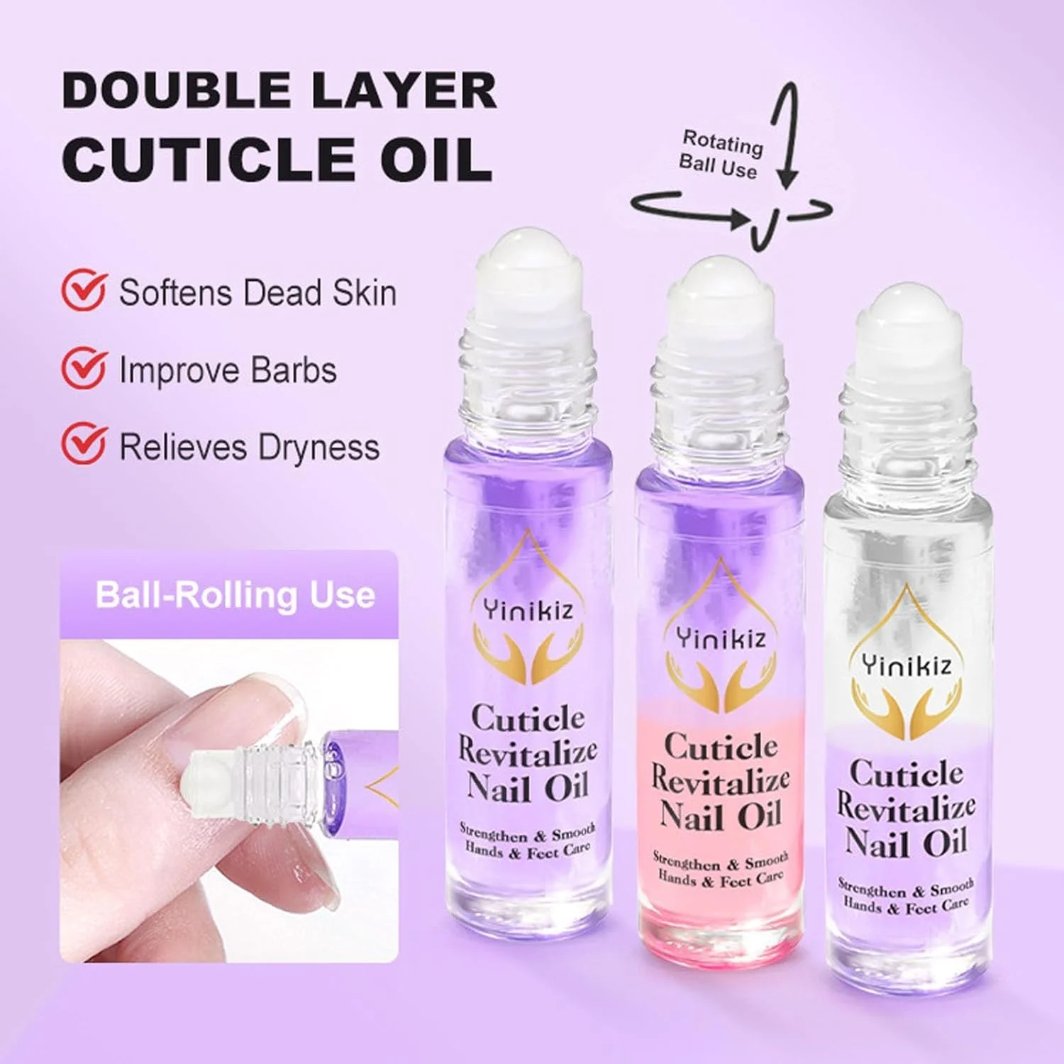 روغن کوتیکول رولی آزونی، 4 عدد روغن کوتیکول معطر طبیعی، روغن کوتیکول برای ترمیم خشکی و آسیب دیدگی ناخن ها و کوتیکول، روغن ناخن کوتیکول مرطوب کننده و تقویت کننده مراقبت از ناخن، روغن ناخن/کوتیکول روغن کوتیکول رولی آزونی، 4 عدد روغن کوتیکول معطر طبیعی، روغن کوتیکول برای ترمیم خشکی و آسیب دیدگی ناخن ها و کوتیکول، روغن ناخن کوتیکول مرطوب کننده و تقویت کننده مراقبت از ناخن، روغن ناخن/کوتیکول