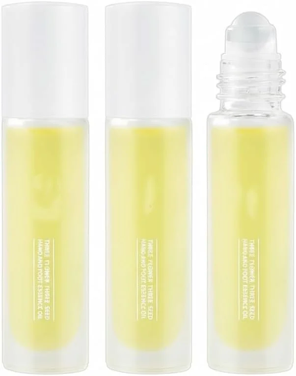 روغن کوتیکول ناخن 3 عددی، حاوی ویتامین E و B ارگانیک و عصاره گیاهان، مرطوب کننده و تسکین دهنده با طراحی قطره چکانی برای مراقبت از ناخن های خشک و زبر (30 میلی لیتر)