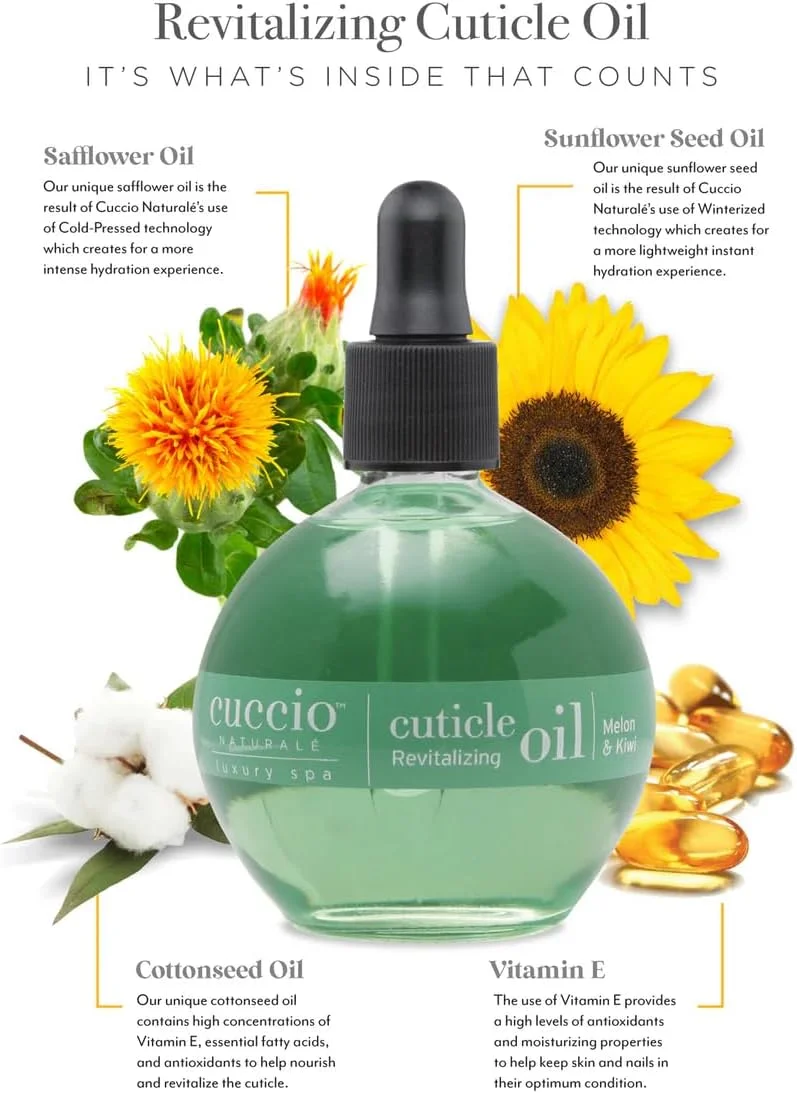 روغن کوتیکول احیا کننده کوکیو ناتوراله با رایحه ملون و کیوی، سبز، 73 میلی لیتر (بسته 1 عددی) روغن کوتیکول احیا کننده کوکیو ناتوراله با رایحه ملون و کیوی، سبز، 73 میلی لیتر (بسته 1 عددی)