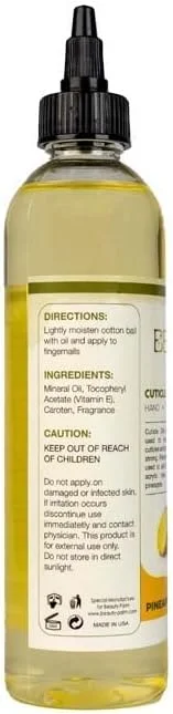 روغن کوتیکول ناخن پالم بیوتی با رایحه آناناس زرد | ترمیم کننده پوست آسیب دیده و ناخن های نازک | مرطوب کننده و تقویت کننده رشد ناخن، 250 میلی لیتر روغن کوتیکول ناخن پالم بیوتی با رایحه آناناس زرد | ترمیم کننده پوست آسیب دیده و ناخن های نازک | مرطوب کننده و تقویت کننده رشد ناخن، 250 میلی لیتر