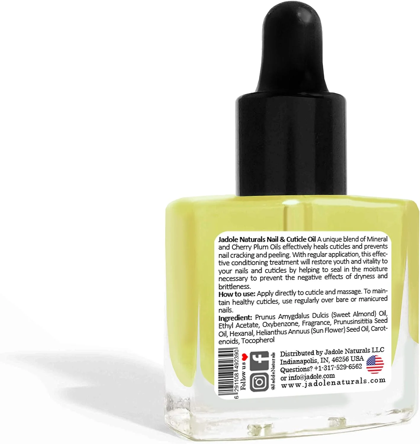 روغن درمان ناخن و کوتیکول جادول نچرالز 10 میلی لیتر، به طور موثر به کوتیکول ها کمک می کند و از ترک خوردن و پوسته پوسته شدن ناخن جلوگیری می کند. روغن درمان ناخن و کوتیکول جادول نچرالز 10 میلی لیتر، به طور موثر به کوتیکول ها کمک می کند و از ترک خوردن و پوسته پوسته شدن ناخن جلوگیری می کند.