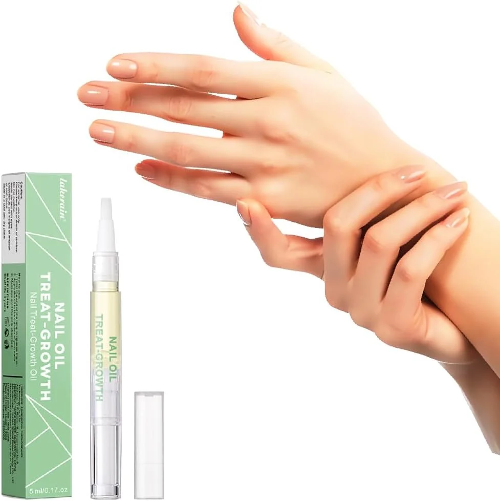 روغن کوتیکول قلمی برای مراقبت از ناخن، قلم روغن ناخن 5 میلی لیتری با مواد طبیعی برای مرطوب کردن و تغذیه ناخن ها و کوتیکول های خشک، روغن کوتیکول برای جلوگیری از ترک خوردن ناخن و ریش ریش شدن، آلوئه ورا