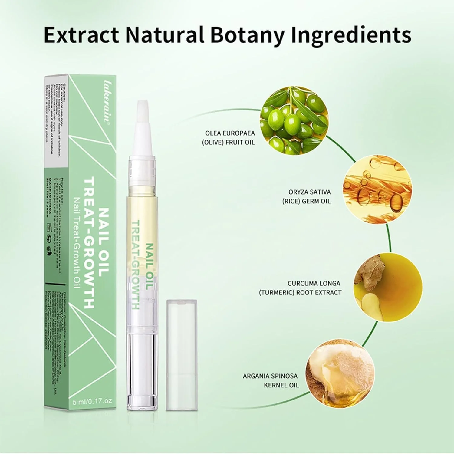 روغن احیا کننده کوتیکول، قلم مراقبت از ناخن، درمان رشد، نرم کننده شبانه، تقویت کننده، محافظت در برابر ترک خوردگی و خشکی برای ناخن های سالم