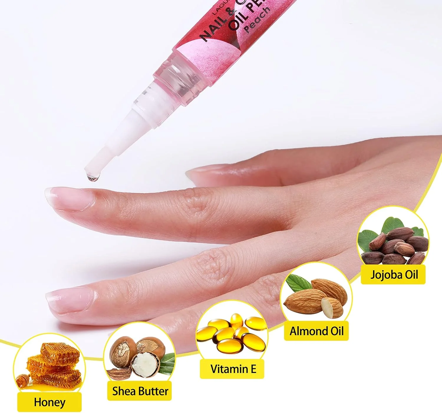 مجموعه ۱۰ عددی قلم روغن کوتیکول لاگونامون برای مراقبت از ناخن، قلم روغن ناخن ۵ میلی لیتری با مواد طبیعی برای مرطوب کردن و تغذیه ناخن ها و کوتیکول های خشک، روغن کوتیکول برای جلوگیری از ترک خوردن ناخن و آویزان شدن پوست مجموعه ۱۰ عددی قلم روغن کوتیکول لاگونامون برای مراقبت از ناخن، قلم روغن ناخن ۵ میلی لیتری با مواد طبیعی برای مرطوب کردن و تغذیه ناخن ها و کوتیکول های خشک، روغن کوتیکول برای جلوگیری از ترک خوردن ناخن و آویزان شدن پوست