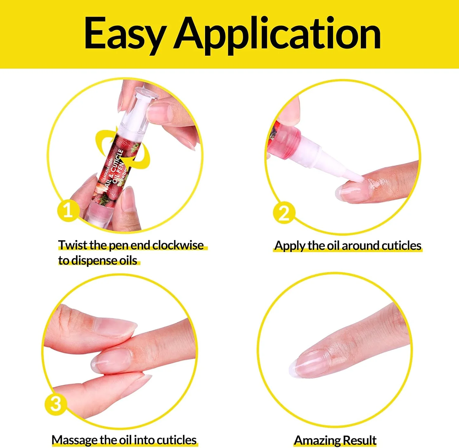 مجموعه ۱۰ عددی قلم روغن کوتیکول لاگونامون برای مراقبت از ناخن، قلم روغن ناخن ۵ میلی لیتری با مواد طبیعی برای مرطوب کردن و تغذیه ناخن ها و کوتیکول های خشک، روغن کوتیکول برای جلوگیری از ترک خوردن ناخن و آویزان شدن پوست مجموعه ۱۰ عددی قلم روغن کوتیکول لاگونامون برای مراقبت از ناخن، قلم روغن ناخن ۵ میلی لیتری با مواد طبیعی برای مرطوب کردن و تغذیه ناخن ها و کوتیکول های خشک، روغن کوتیکول برای جلوگیری از ترک خوردن ناخن و آویزان شدن پوست