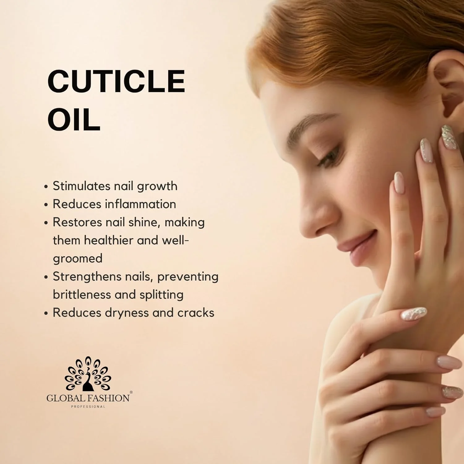 روغن کوتیکول 6۰ میلی لیتر - درمان ناخن و کوتیکول با روغن جوجوبا، ویتامین ای و روغن بادام شیرین - آبرسانی عمیق، تغذیه و ترمیم، تقویت ناخن های شکننده - قطره چکان برای مراقبت در سالن و منزل (سیب) روغن کوتیکول 6۰ میلی لیتر - درمان ناخن و کوتیکول با روغن جوجوبا، ویتامین ای و روغن بادام شیرین - آبرسانی عمیق، تغذیه و ترمیم، تقویت ناخن های شکننده - قطره چکان برای مراقبت در سالن و منزل (سیب)