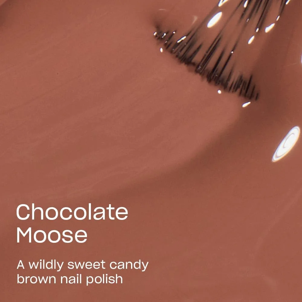 لاک ناخن اُ پی آی مدل Nl-Chocolate Moose Nlc89، حجم 15 میلی لیتر