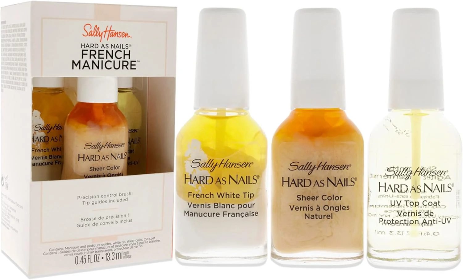 کیت فرنچ مانیکور ناخن سالی هانسن، رنگ تقریبا طبیعی، بسته بندی ممکن است متفاوت باشد کیت فرنچ مانیکور ناخن سالی هانسن، رنگ تقریبا طبیعی، بسته بندی ممکن است متفاوت باشد