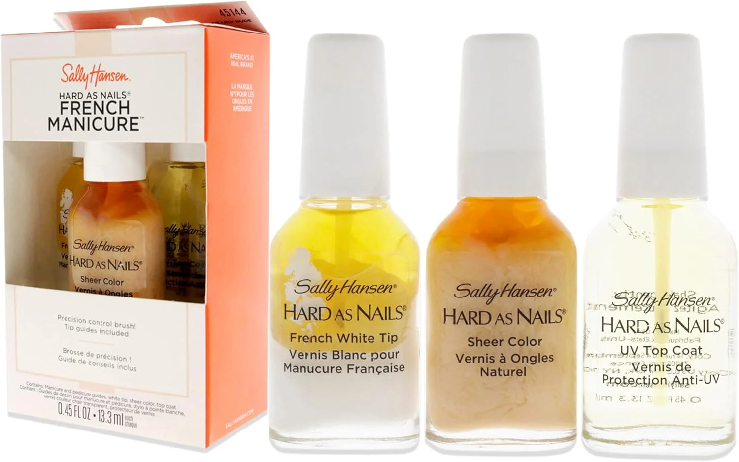 کیت فرنچ مانیکور ناخن سالی هانسن، رنگ تقریبا طبیعی، بسته بندی ممکن است متفاوت باشد کیت فرنچ مانیکور ناخن سالی هانسن، رنگ تقریبا طبیعی، بسته بندی ممکن است متفاوت باشد