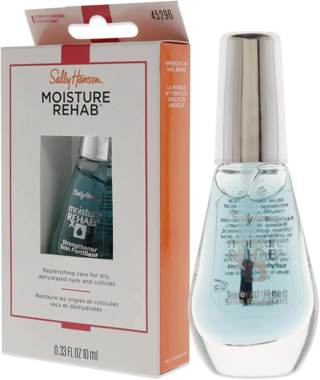 درمان مرطوب کننده ناخن Sally Hansen Moisture Rehab™، 9.8 میلی لیتر درمان مرطوب کننده ناخن Sally Hansen Moisture Rehab™، 9.8 میلی لیتر