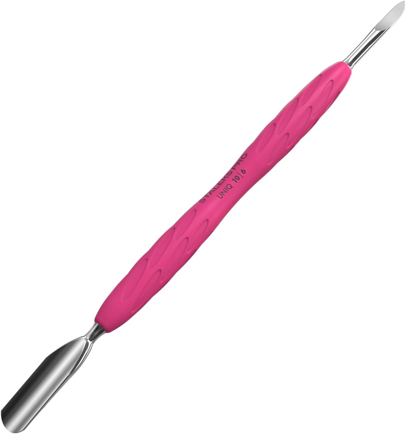 پوشر مانیکور استالکس پرو مدل UNIQ 10 Type 6 – دسته سیلیکونی – پوشر پهن گرد و تمیز کننده ناخن پوشر مانیکور استالکس پرو مدل UNIQ 10 Type 6 – دسته سیلیکونی – پوشر پهن گرد و تمیز کننده ناخن