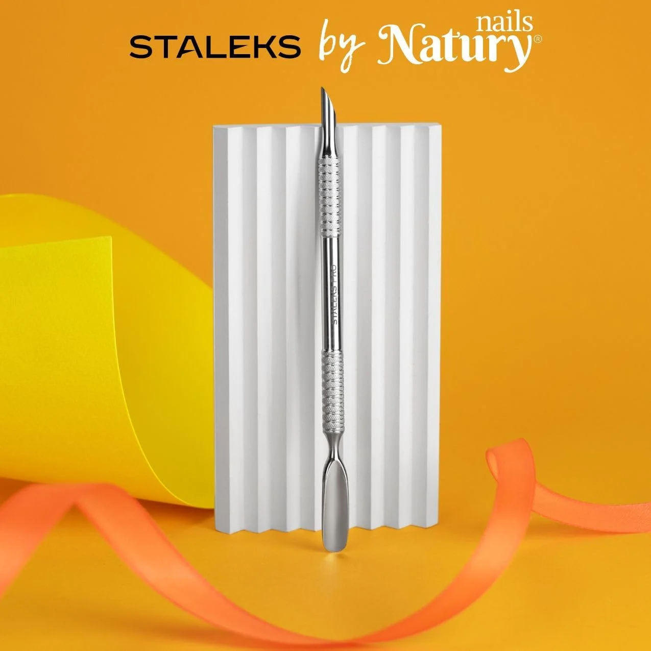 پوشر دو طرفه کوتیکول STALEKS PRO by Natury Nails - نوک مورب + نوک گرد پهن - مانیکور و پدیکور - استیل ضد زنگ - Expert 90/2 پوشر دو طرفه کوتیکول STALEKS PRO by Natury Nails - نوک مورب + نوک گرد پهن - مانیکور و پدیکور - استیل ضد زنگ - Expert 90/2