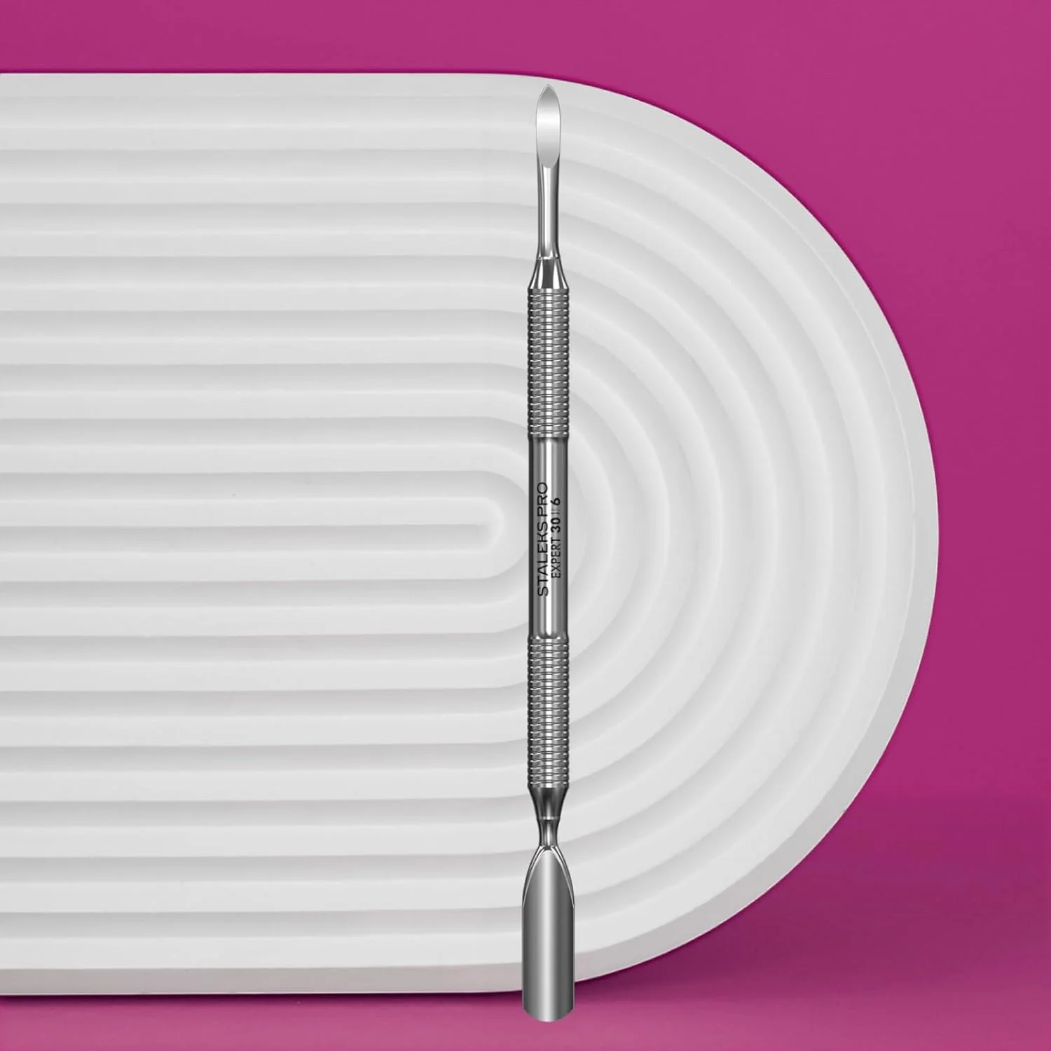 عقب زن مانیکور حرفه ای استالکس مدل EXPERT 30 Type 6 – عقب زن گرد و تمیز کننده ناخن – ابزار استیل ضد زنگ عقب زن مانیکور حرفه ای استالکس مدل EXPERT 30 Type 6 – عقب زن گرد و تمیز کننده ناخن – ابزار استیل ضد زنگ
