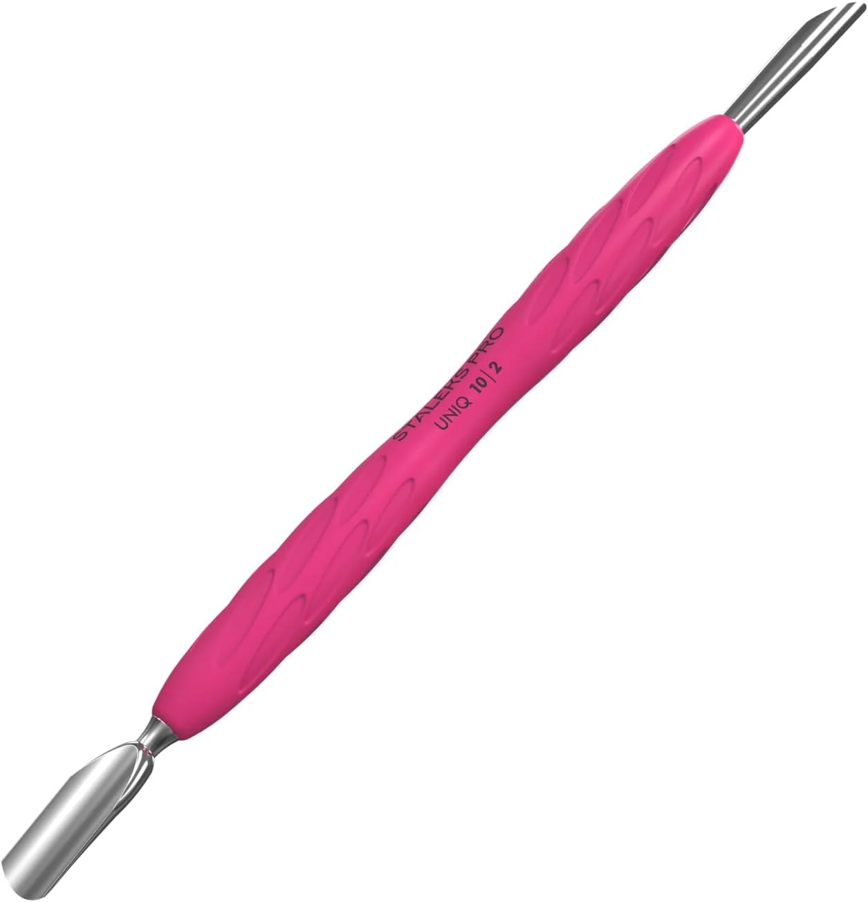 پوشر مانیکور استالکس Uniq با دسته سیلیکونی، مدل 10 نوع 2 (پوشر گرد باریک + پوشر مورب) پوشر مانیکور استالکس Uniq با دسته سیلیکونی، مدل 10 نوع 2 (پوشر گرد باریک + پوشر مورب)