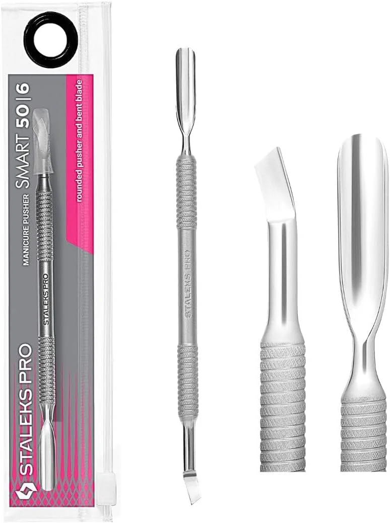 پوشر کوتیکول استالکس پرو، سر گرد و سر تمیز کننده برای مانیکور پدیکور، استیل ضد زنگ، مدل Smart 50/6 پوشر کوتیکول استالکس پرو، سر گرد و سر تمیز کننده برای مانیکور پدیکور، استیل ضد زنگ، مدل Smart 50/6