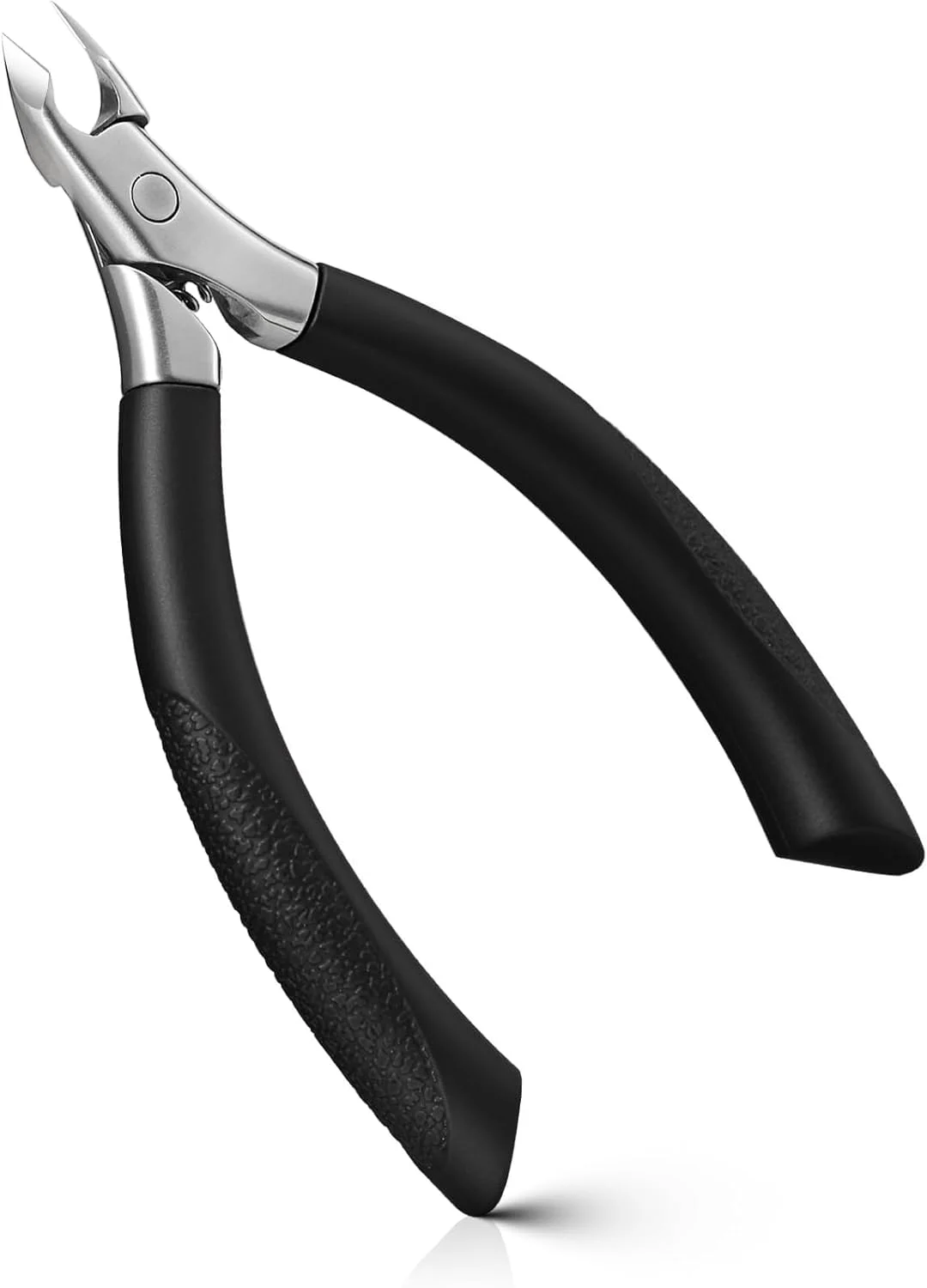 قیچی کوتیکول ارگونومیک KASTWAVE با فک 1/2 - ابزار حرفه ای و ضد لغزش برای ناخن های بی نقص، قیچی بادوام استیل ضد زنگ برای مانیکور و پدیکور