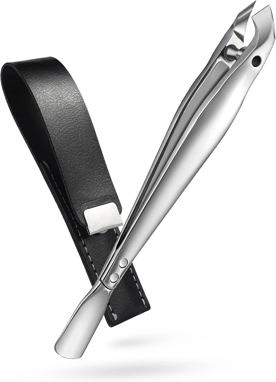 گوشت‌گیر باریک اکسفور با عقب‌راننده، ابزار مانیکور فولاد ضد زنگ تک عددی، گوشت‌گیر کوچک قابل حمل باریک (5 میلی‌متر)