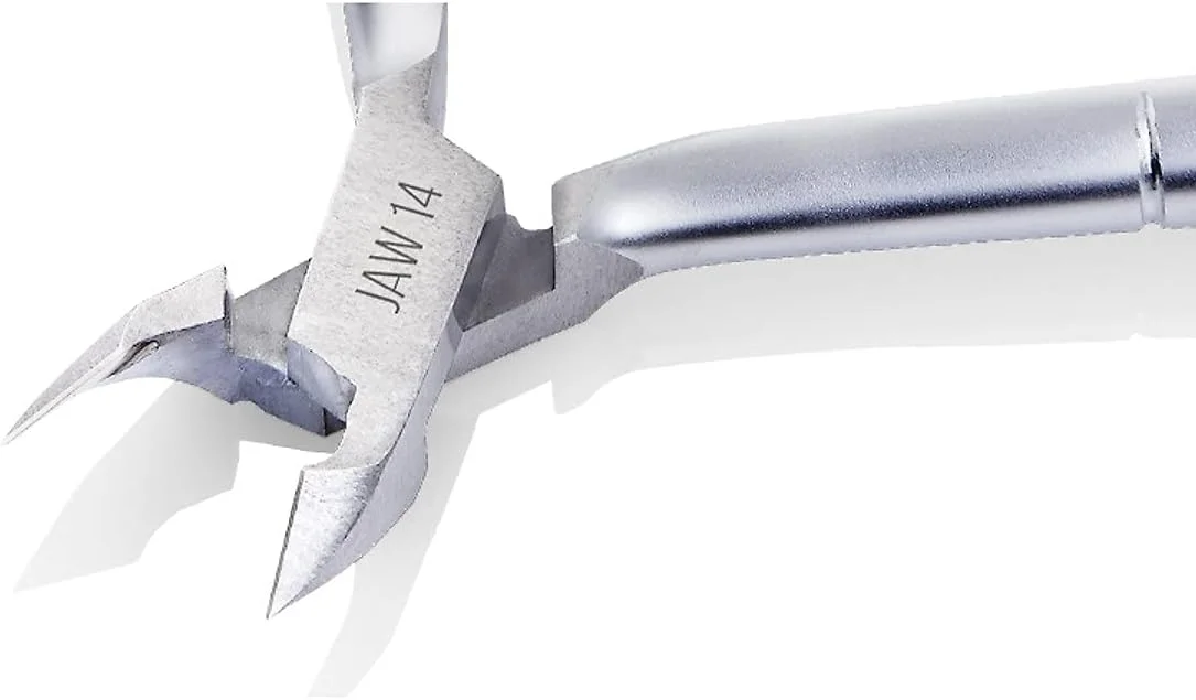 انبرک حرفه ای استیل ضد زنگ ناخن Nghia مدل C-05 (D-04) فک 14 Osimihome، ابزار مانیکور و پیرایش با 1 فنر - ابزار عالی مراقبت از ناخن در خانه/اسپا/سالن (5 عدد) انبرک حرفه ای استیل ضد زنگ ناخن Nghia مدل C-05 (D-04) فک 14 Osimihome، ابزار مانیکور و پیرایش با 1 فنر - ابزار عالی مراقبت از ناخن در خانه/اسپا/سالن (5 عدد)