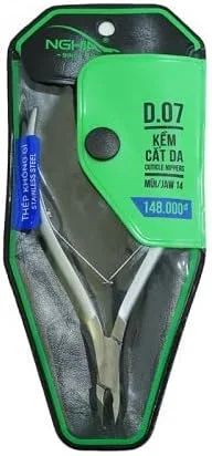 انبرک گوشت گیر Nghia (D-07) - فک 14 (5.5 میلی متر) - انواع مختلف D-06 تا D-09 - انبرک ناخن (D-07) انبرک گوشت گیر Nghia (D-07) - فک 14 (5.5 میلی متر) - انواع مختلف D-06 تا D-09 - انبرک ناخن (D-07)