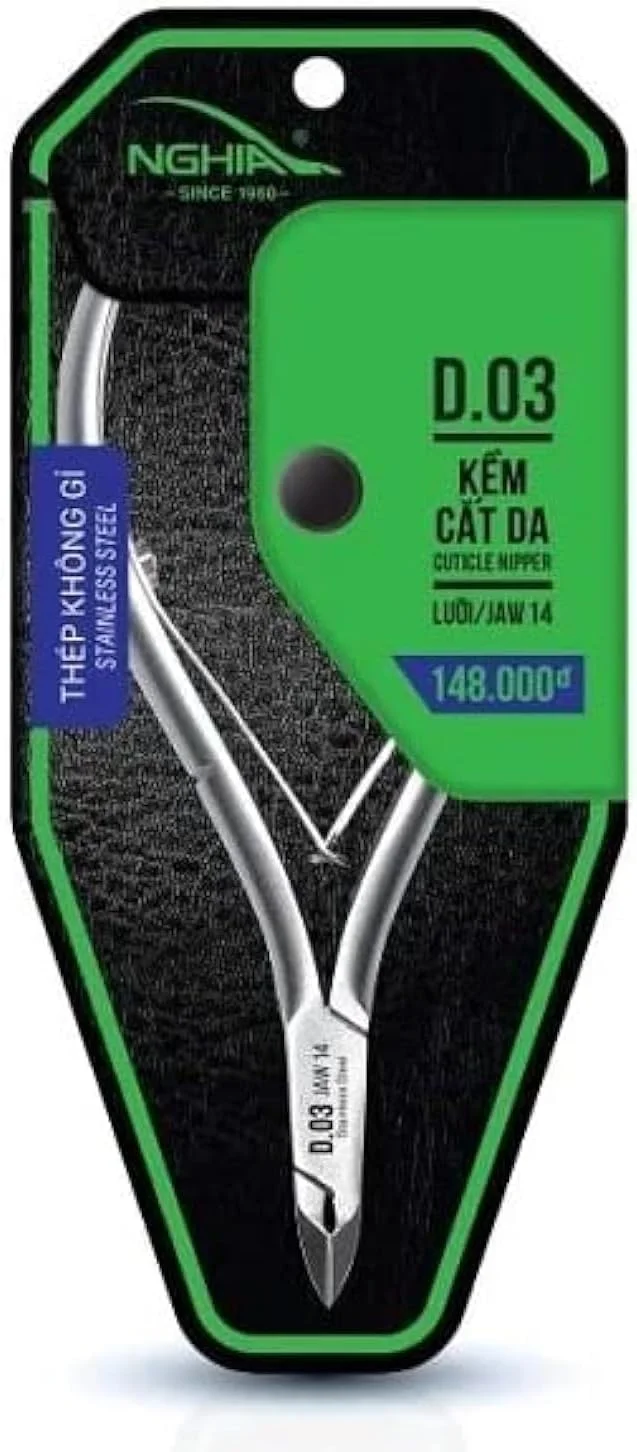 انبرک گوشت گیر ناخن Nghia با فک 16 (6.5 میلی متر) - انواع مختلف #D-01 تا #D-05 (#D-03) انبرک گوشت گیر ناخن Nghia با فک 16 (6.5 میلی متر) - انواع مختلف #D-01 تا #D-05 (#D-03)