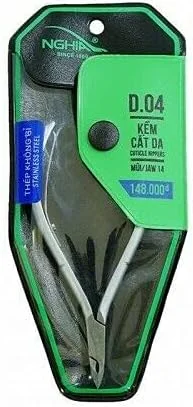 انبرک گوشت گیر ناخن Nghia (D-04) - سایز 16 فک (6.5 میلی متر) - انواع مختلف D-01 تا D-05 (D-04) انبرک گوشت گیر ناخن Nghia (D-04) - سایز 16 فک (6.5 میلی متر) - انواع مختلف D-01 تا D-05 (D-04)
