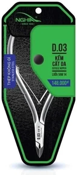 انبرک گوشت گیر ناخن Nghia با فک 16 (6.5 میلی متر) - انواع مختلف #D-01 تا #D-05 (#D-03) انبرک گوشت گیر ناخن Nghia با فک 16 (6.5 میلی متر) - انواع مختلف #D-01 تا #D-05 (#D-03)