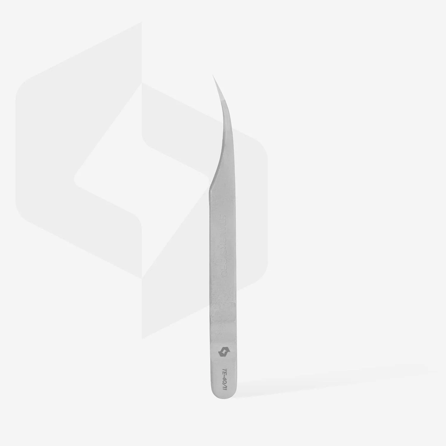 انبر موچین صاف، انبرک اکستنشن مژه مصنوعی، گیره نوک تیز استیل ضد زنگ، انبرک طراحی ناخن، ست موچین ابرو برای ابروها، موهای صورت، موهای زیر پوستی، خرده ها و جوش های سر سیاه مدل 40 TYPE 11 TE-40/11