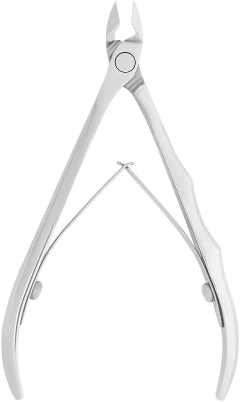 گوشت گیر ناخن، قیچی گوشت گیر حرفه ای و تیز، ابزار مانیکور و پدیکور از جنس استیل ضد زنگ برای ناخن های دست و پا مدل EXPERT 20 8 MM NE-20-8