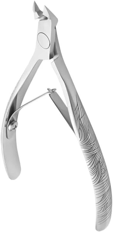 گوشت‌گیر ناخن، قیچی گوشت‌گیر تیز حرفه‌ای، ابزار مانیکور و پدیکور استیل ضد زنگ برای ناخن‌های دست و پا مدل PRO EXCLUSIVE 20 5 MM NX-20-5G