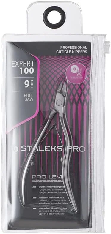 گوشت گیر ناخن، قیچی گوشت گیر تیز حرفه ای، ابزار مانیکور و پدیکور استیل ضد زنگ برای ناخن های دست و پا EXPERT 100 9 MM NE-100-9 گوشت گیر ناخن، قیچی گوشت گیر تیز حرفه ای، ابزار مانیکور و پدیکور استیل ضد زنگ برای ناخن های دست و پا EXPERT 100 9 MM NE-100-9