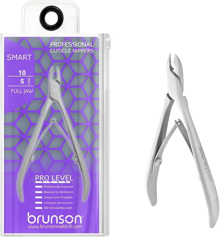 گوشتگیر ناخن، قیچی گوشتگیر حرفهای و تیز، انبر استیل ضد زنگ، ابزار مانیکور و پدیکور برای ناخنهای دست و پا مدل SMART 10 5 MM NS-10-5 گوشتگیر ناخن، قیچی گوشتگیر حرفهای و تیز، انبر استیل ضد زنگ، ابزار مانیکور و پدیکور برای ناخنهای دست و پا مدل SMART 10 5 MM NS-10-5