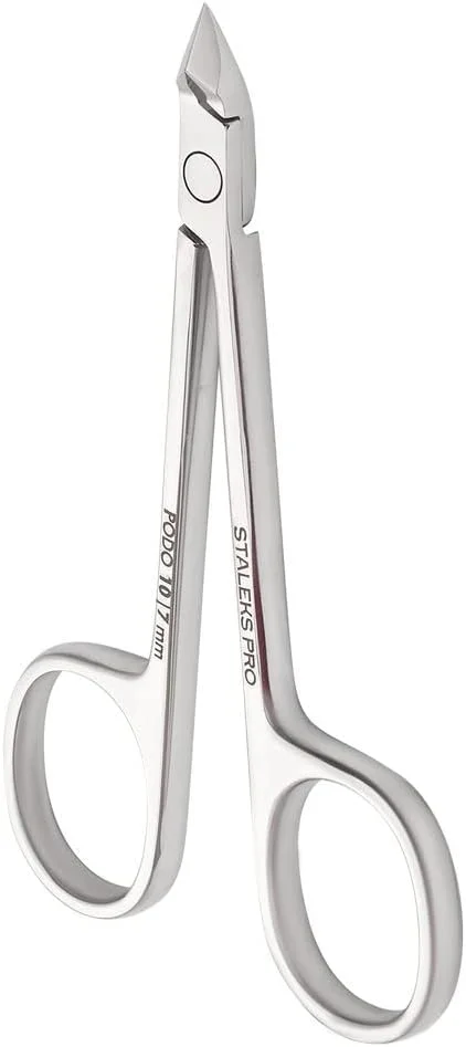 گوشت گیر ناخن، قیچی حرفه ای و تیز از جنس استیل ضد زنگ، ابزار مانیکور و پدیکور برای ناخن های دست و پا مدل NIPPERS PODO 10 7 MM NP-10-7 گوشت گیر ناخن، قیچی حرفه ای و تیز از جنس استیل ضد زنگ، ابزار مانیکور و پدیکور برای ناخن های دست و پا مدل NIPPERS PODO 10 7 MM NP-10-7