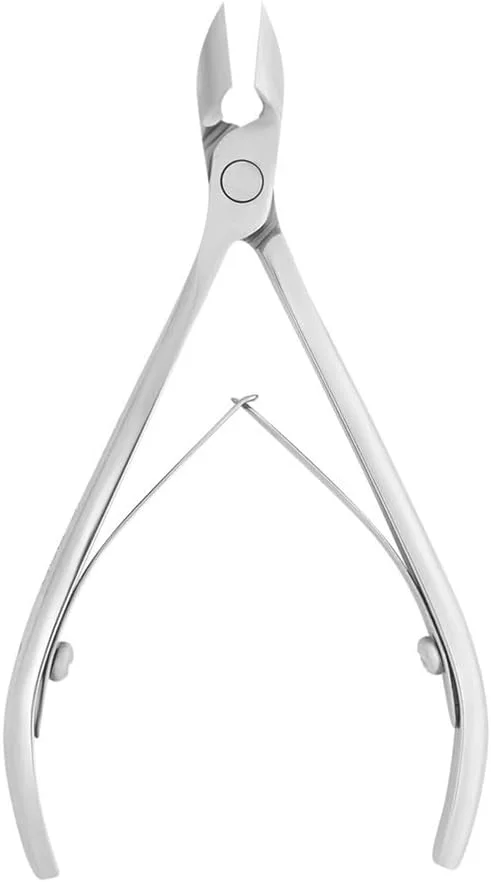 گوشت گیر ناخن، قیچی حرفه ای و تیز برای از بین بردن پوست های اضافه دور ناخن، ابزار مانیکور و پدیکور از جنس استیل ضد زنگ برای ناخن های دست و پا مدل NIPPERS EXPERT 50 10 MM NE-50-10 گوشت گیر ناخن، قیچی حرفه ای و تیز برای از بین بردن پوست های اضافه دور ناخن، ابزار مانیکور و پدیکور از جنس استیل ضد زنگ برای ناخن های دست و پا مدل NIPPERS EXPERT 50 10 MM NE-50-10