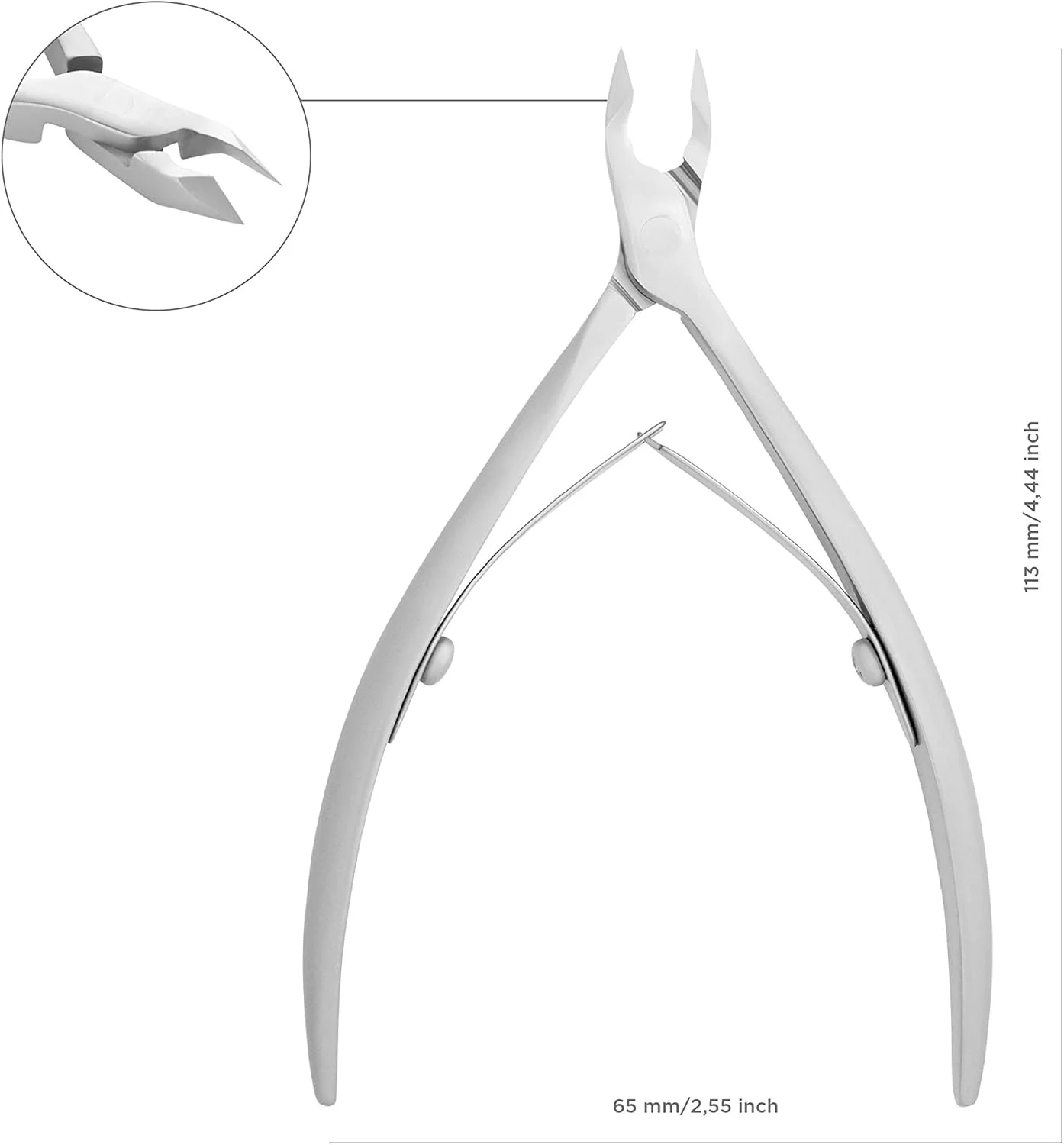 انبرک حرفه ای مانیکور سری اسمارت 50 استالکس پرو - طول تیغه 7 میلی متر NS-50-7 انبرک حرفه ای مانیکور سری اسمارت 50 استالکس پرو - طول تیغه 7 میلی متر NS-50-7