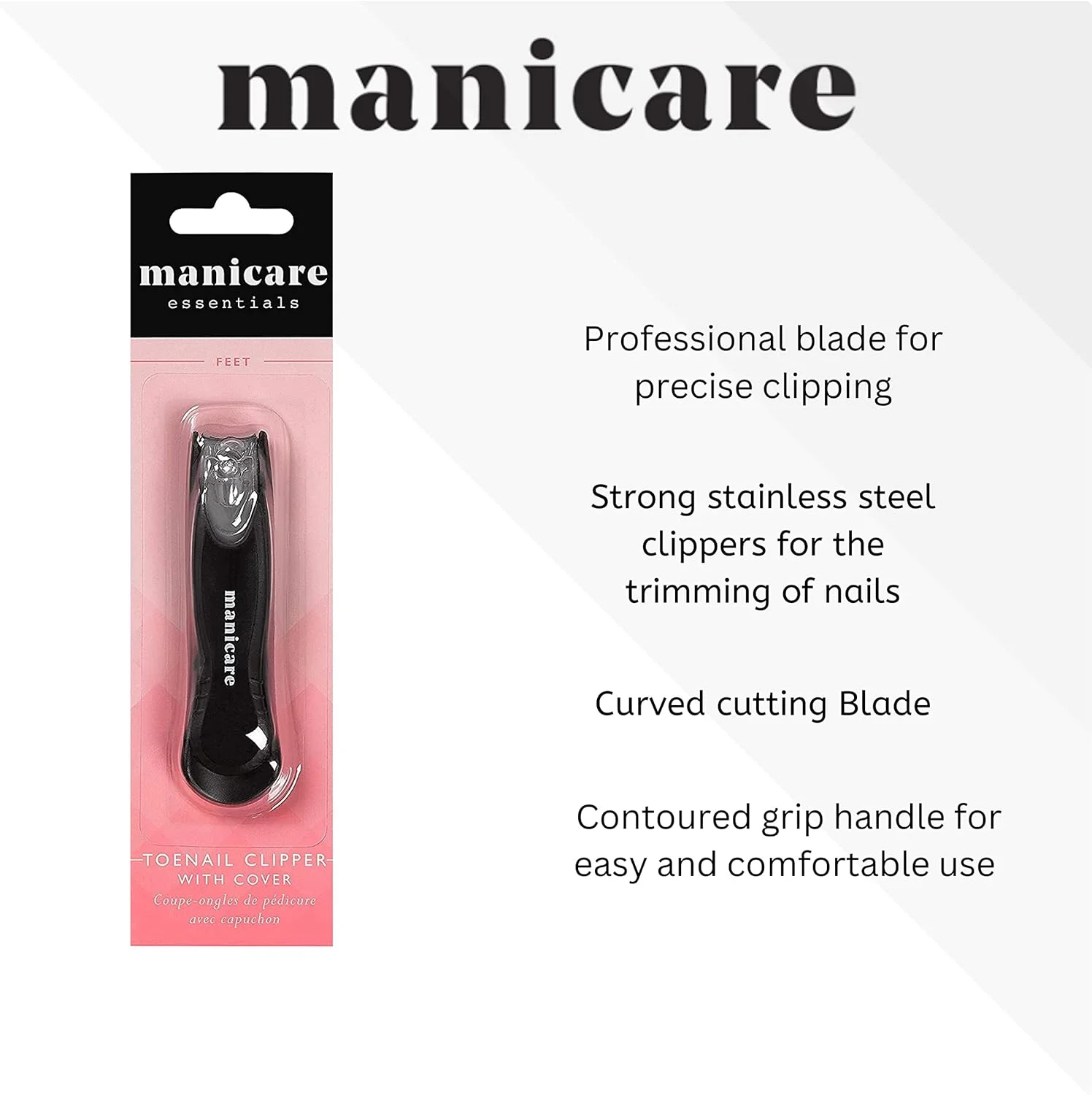 ناخن گیر پا مانیکر با محفظه، فولاد ضد زنگ برای کوتاه کردن دقیق ناخن های پا، تیغه حرفه ای، جمع آوری خرده های ناخن، مراقبت از پا، مناسب برای مانیکور و پدیکور در خانه یا سالن ناخن گیر پا مانیکر با محفظه، فولاد ضد زنگ برای کوتاه کردن دقیق ناخن های پا، تیغه حرفه ای، جمع آوری خرده های ناخن، مراقبت از پا، مناسب برای مانیکور و پدیکور در خانه یا سالن