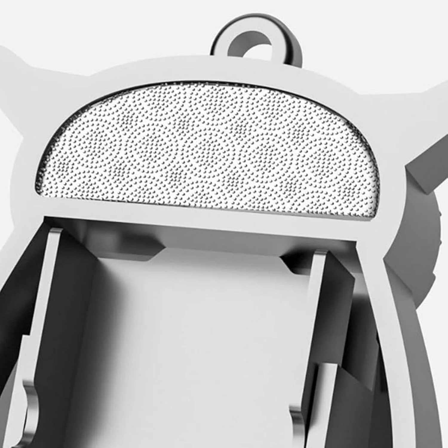 قیچی ناخن تاشو جاکلیدی یلاجوی - ناخن گیر طرح جغد قابل حمل، جمع و جور و کاربردی (مشکی)