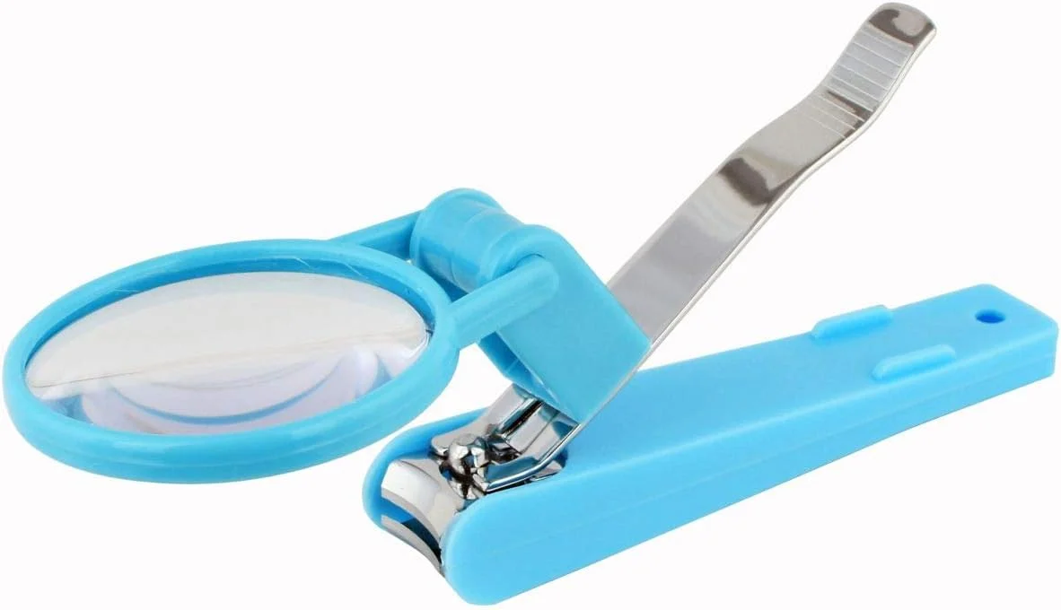 ناخن گیر بزرگ وگا با ذره بین، نقره ای، 55 گرم