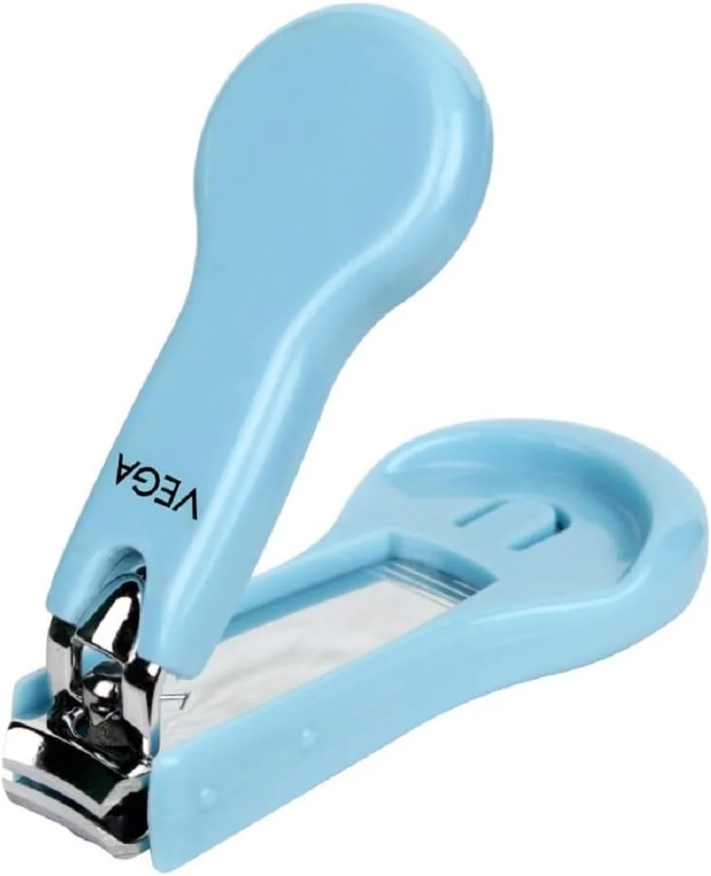 ناخن گیر کودک وگا، صورتی/آبی، 16 گرم