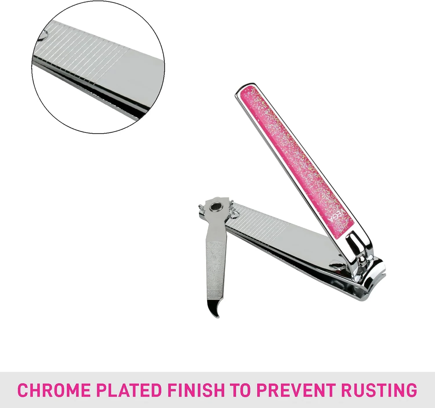 جعبه ۱۰ عددی ناخن گیر بزرگ ویگا، اکلیلی جعبه ۱۰ عددی ناخن گیر بزرگ ویگا، اکلیلی