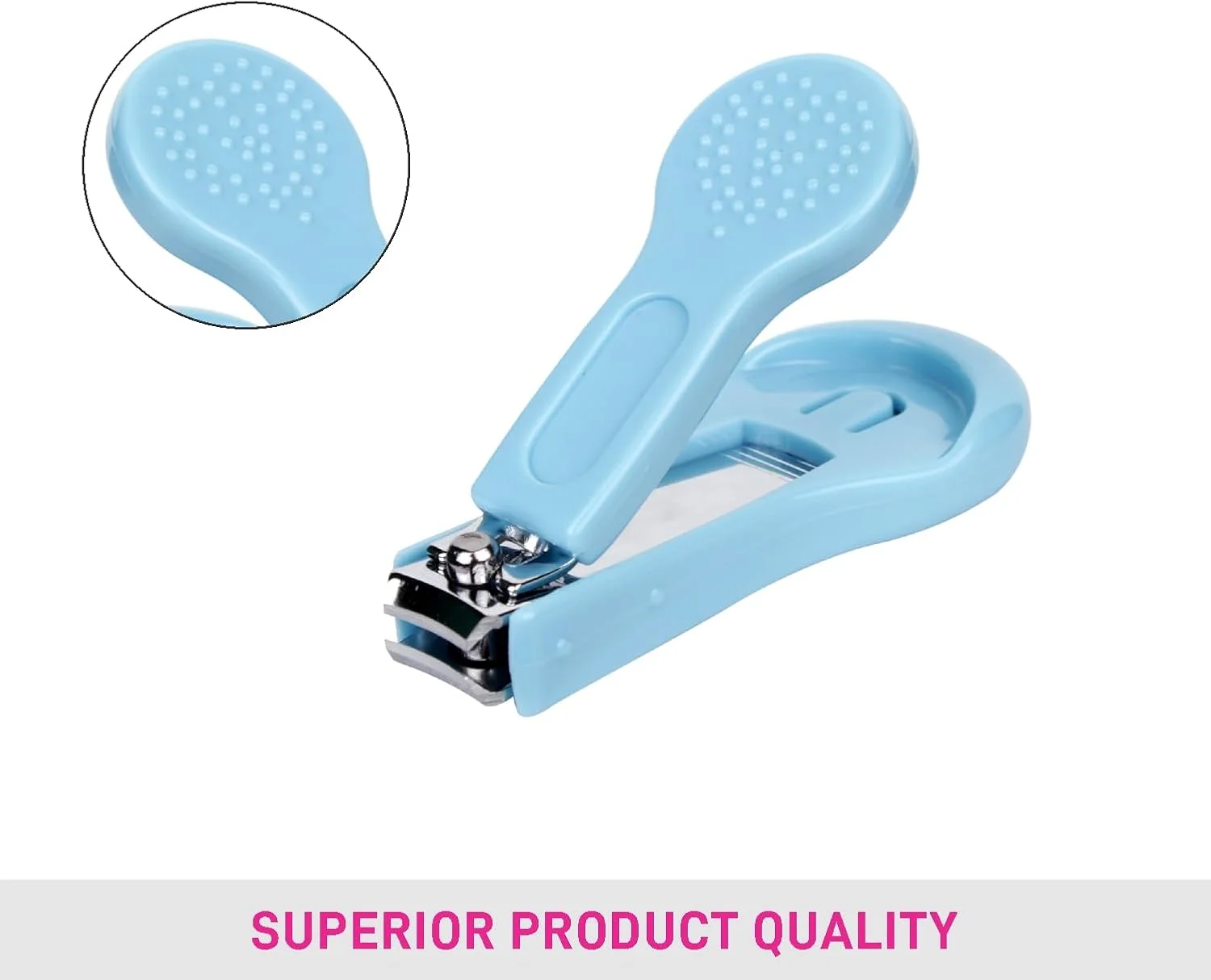 ناخن گیر کودک وگا، صورتی/آبی، 16 گرم