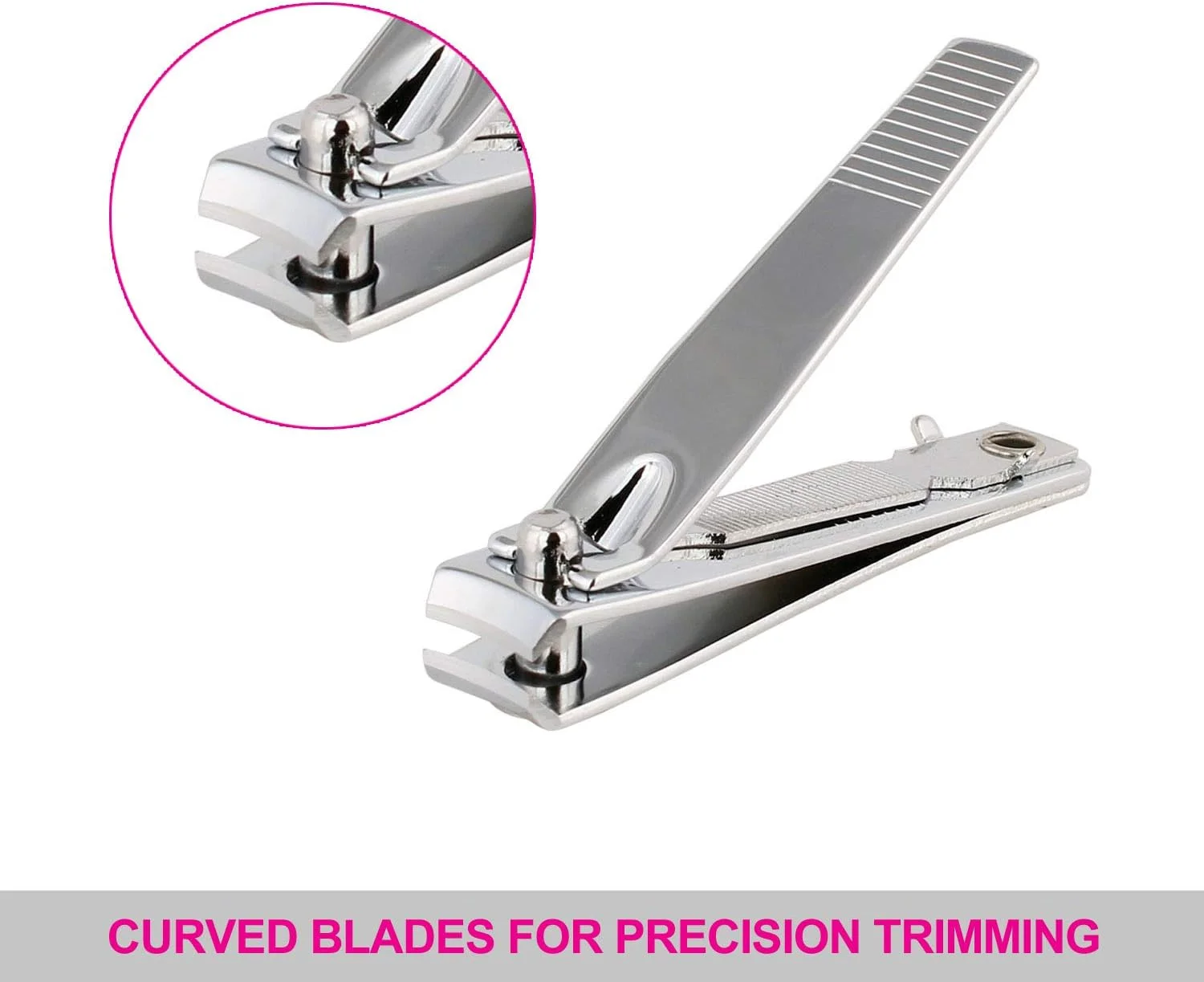 ناخن گیر کوچک وگا، نقره ای (بسته 2 عددی) ناخن گیر کوچک وگا، نقره ای (بسته 2 عددی)