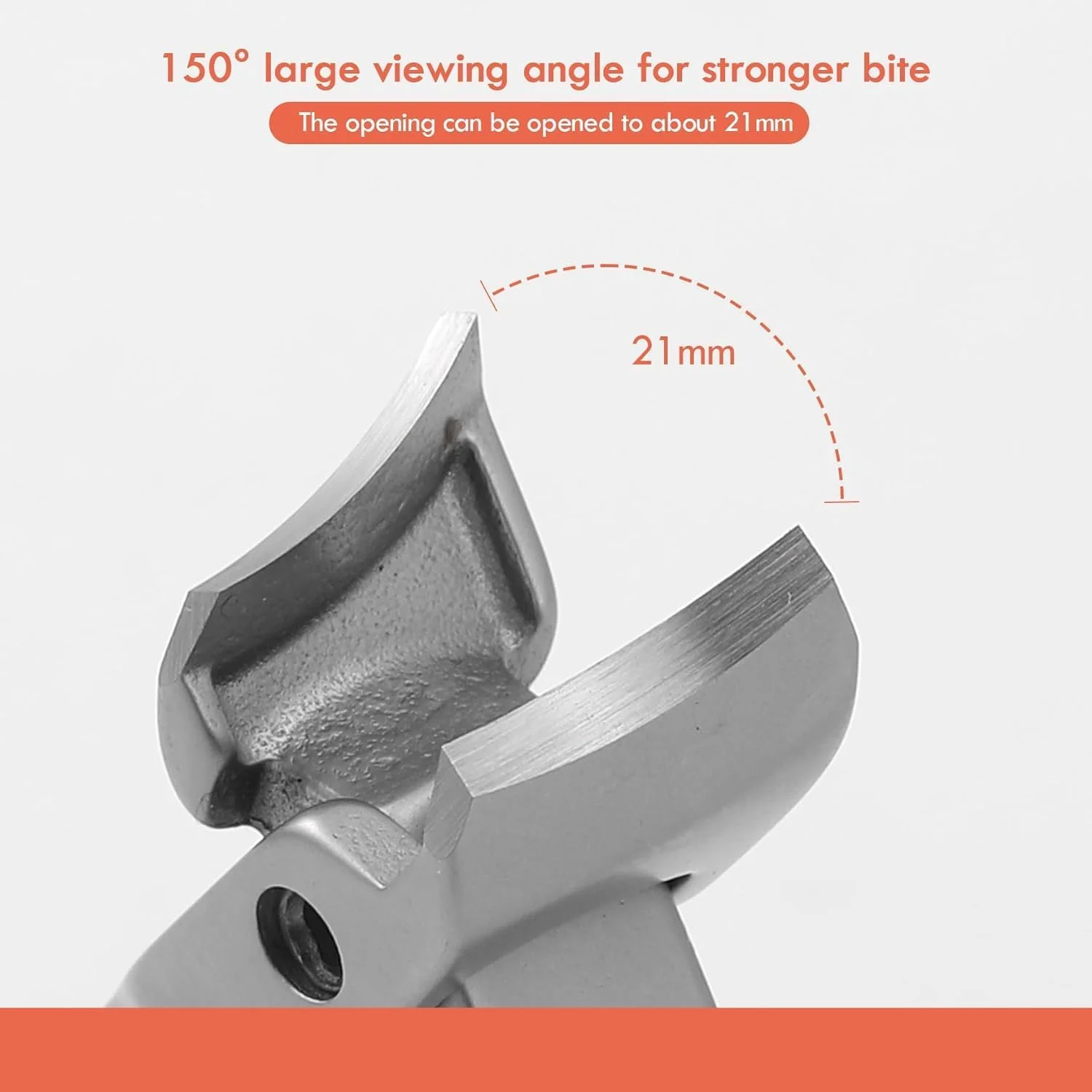 ناخن گیر ضخیم KASTWAVE با تیغه منحنی مورب - ناخن گیر انگشتان پا برای ناخن های ضخیم و فرورفته، ناخن گیر ناخن های دست با سوهان ناخن داخلی و کیف نگهداری - نقره ای مات