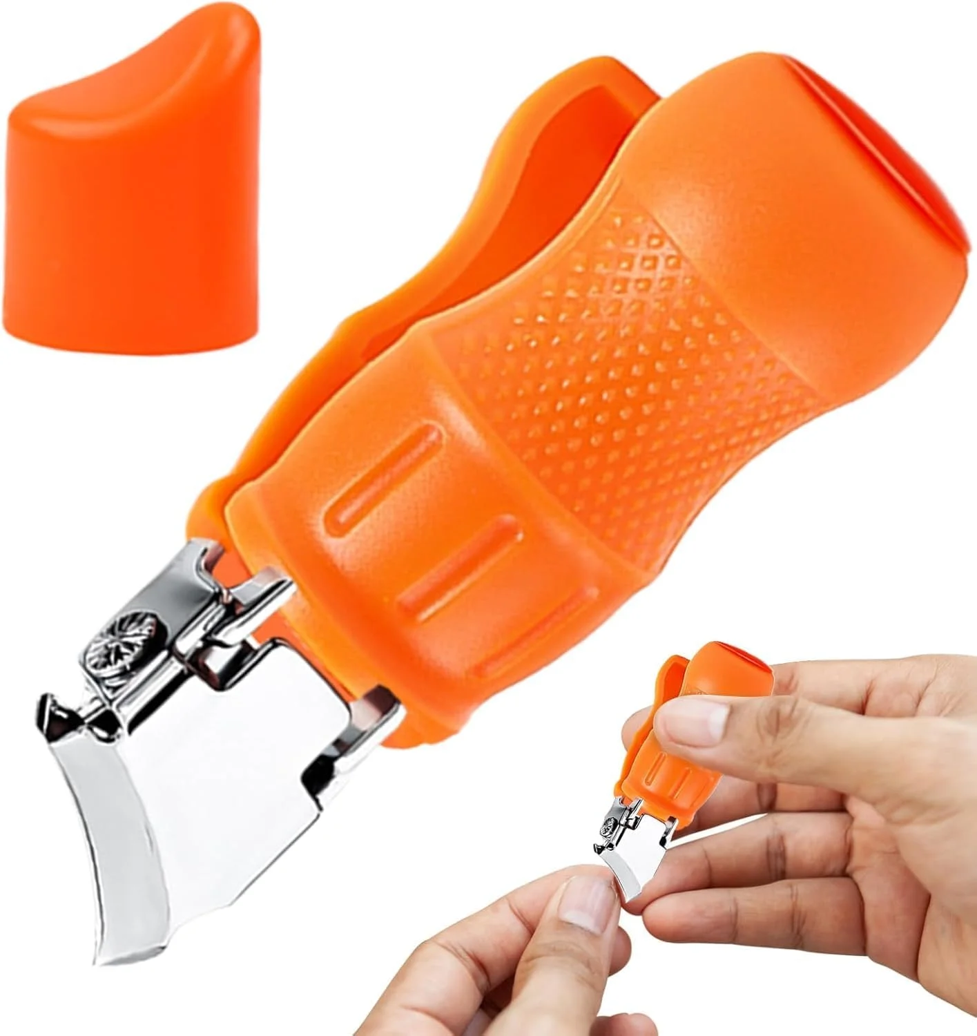 ناخن گیر، ناخن گیر دقیق منحنی با تیغه های تیز و دسته ارگونومیک، ناخن گیر بادوام از جنس استیل ضد زنگ برای ناخن های دست و پا، مناسب برای استفاده آقایان، خانم ها و سالمندان، مناسب برای استفاده در منزل و سالن